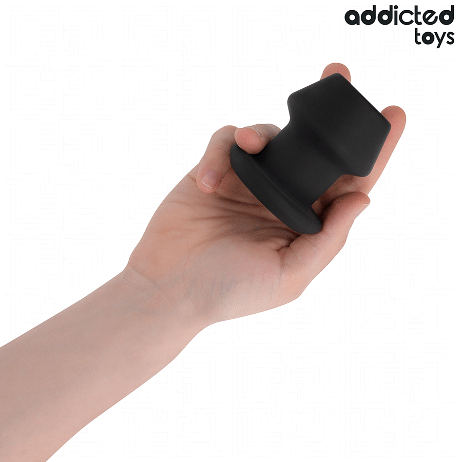 ADDICTED TOYS - EXTREEM HOLLE ANALE PLUG SILICONEN MAAT S 7,5 CM
