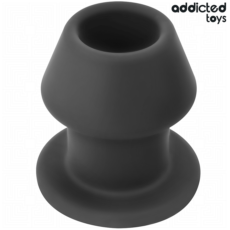 ADDICTED TOYS - EXTREEM HOLLE ANALE PLUG SILICONEN MAAT S 7,5 CM