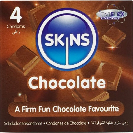SKINS - CHOCOLADE PREMIUM CONDOMS PAK 4