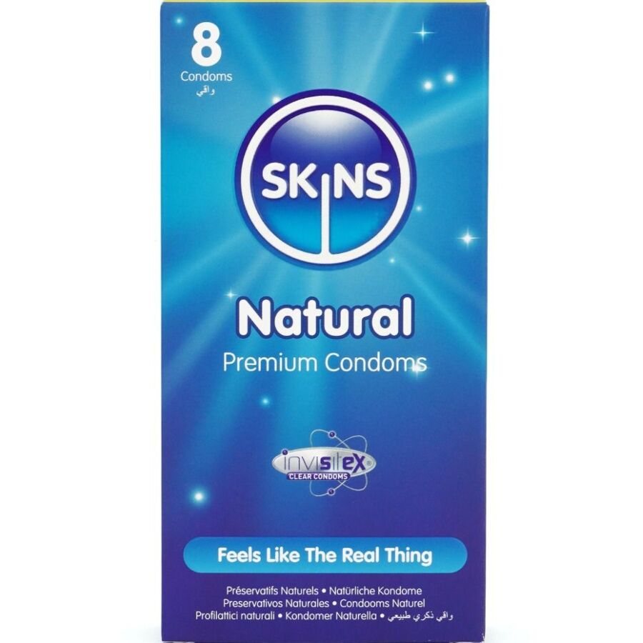 SKINS - NATUURLIJKE PREMIUM CONDOMS PAK 8