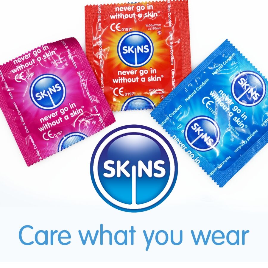 SKINS - GESORTEERDE PREMIUM CONDOOMS VERPAKKING 4