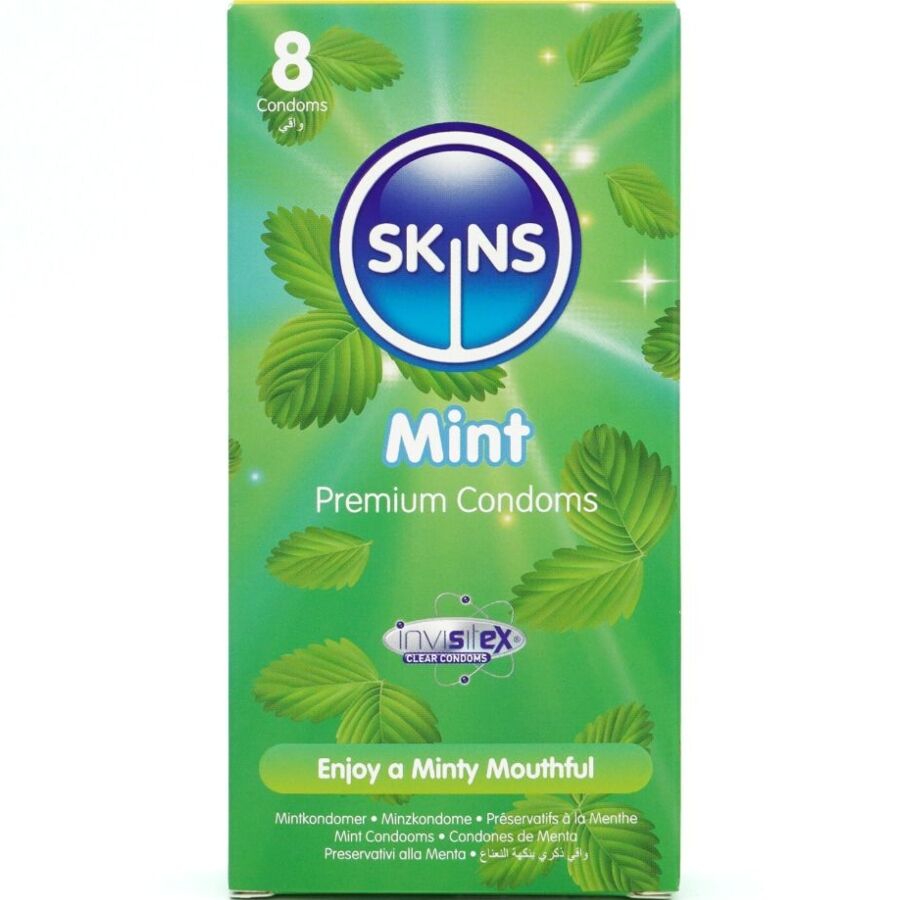 SKINS - MINT CONDOMS PREMIUM VERPAKKING 8