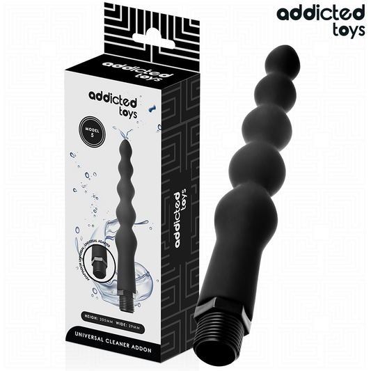 ADDICTED TOYS - ANAALREINIGER MET UNIVERSELE ADAPTER MODEL 5