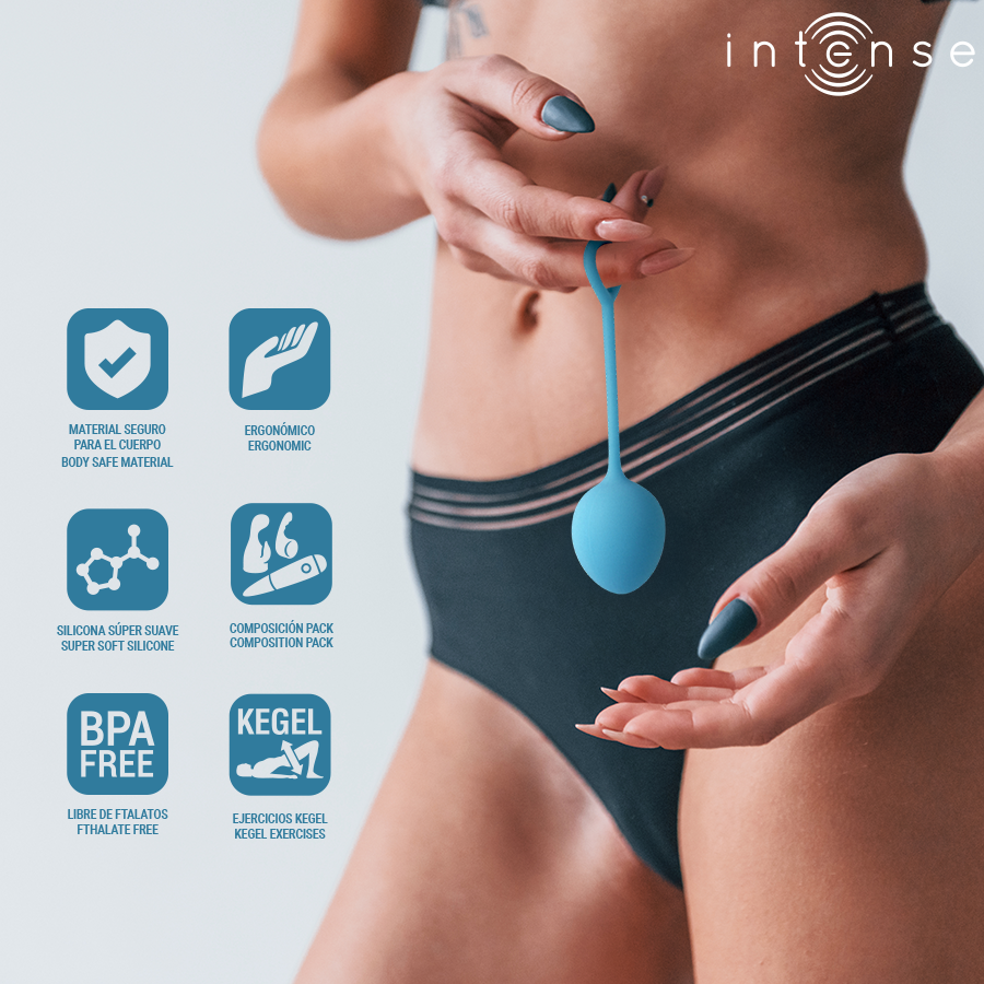INTENSE - CHARLI KEGELBAL KIT OCEAANBLAUW
