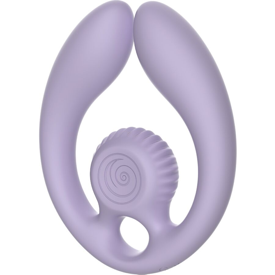 SNAIL VIBE - GIZI DUO KOPPELSTIMULATOR AFSTANDSBEDIENING LILA