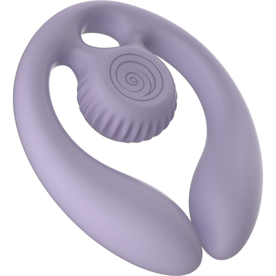 SNAIL VIBE - GIZI DUO KOPPELSTIMULATOR AFSTANDSBEDIENING LILA
