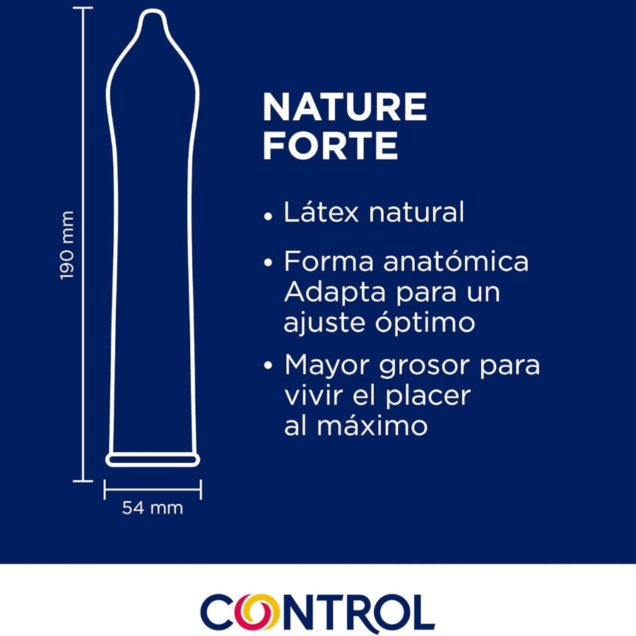 CONTROL - NATURE FORTE CONDOMS 144 STUKS