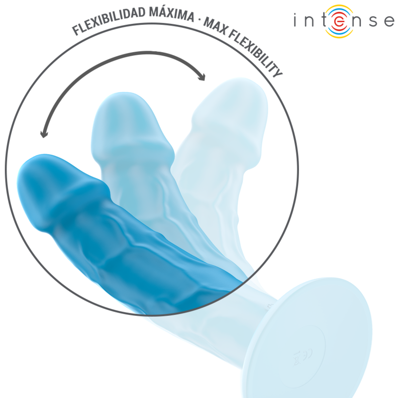 INTENSE - PHOEBE REALISTISCHE VIBRATOR 10 TRILLINGEN BLAUW AFSTANDSBEDIENING