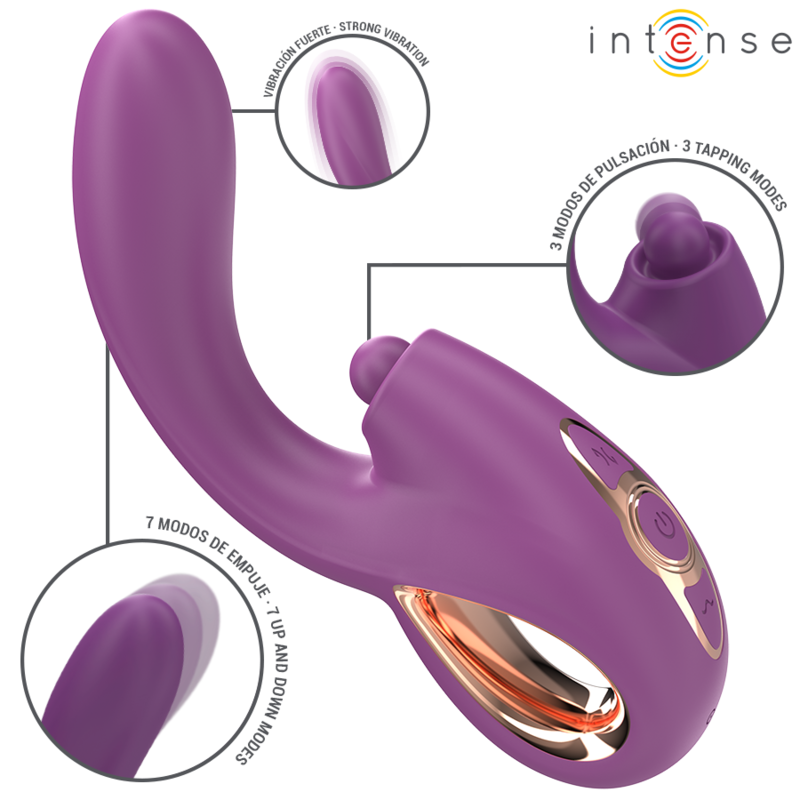 INTENSE - LALI MULTIFUNCTIONELE G-SPOT VIBRATOR TIKKEN & STOTEN & TRILLEN PAARS