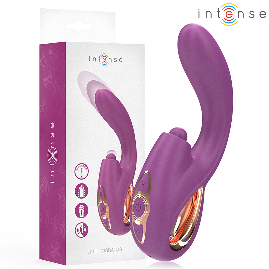 INTENSE - LALI MULTIFUNCTIONELE G-SPOT VIBRATOR TIKKEN & STOTEN & TRILLEN PAARS