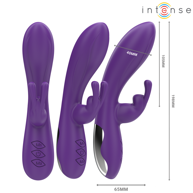 INTENSE - RANDALL KONIJN VIBRATOR 10 TRILLINGEN PAARS