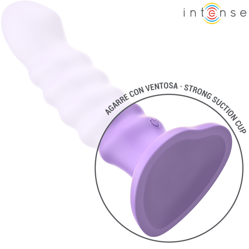 INTENSE - BRENDA VIBRATOR MAAT M SPIRAAL DESIGN 10 TRILLINGEN PAARS AFSTANDSBEDIENING