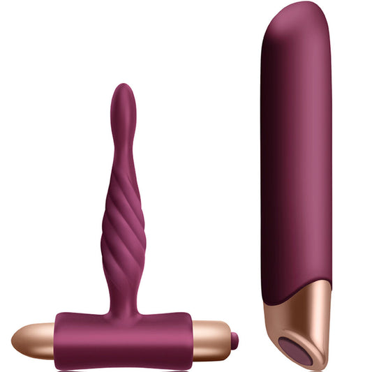 CLIMAXIMUM - RAPTURE KIT VIBRATOR KLASSIEK + ANALE PLUG VOOR BEGINNERS