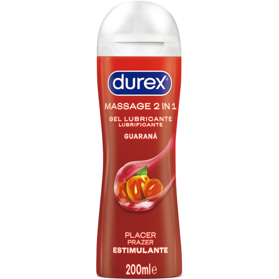 DUREX - GUARANA STIMULERENDE MASSAGE- EN GLIJGEL 200 ML
