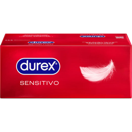 DUREX - GEVOELIGE CONDOMS 144 STUKS