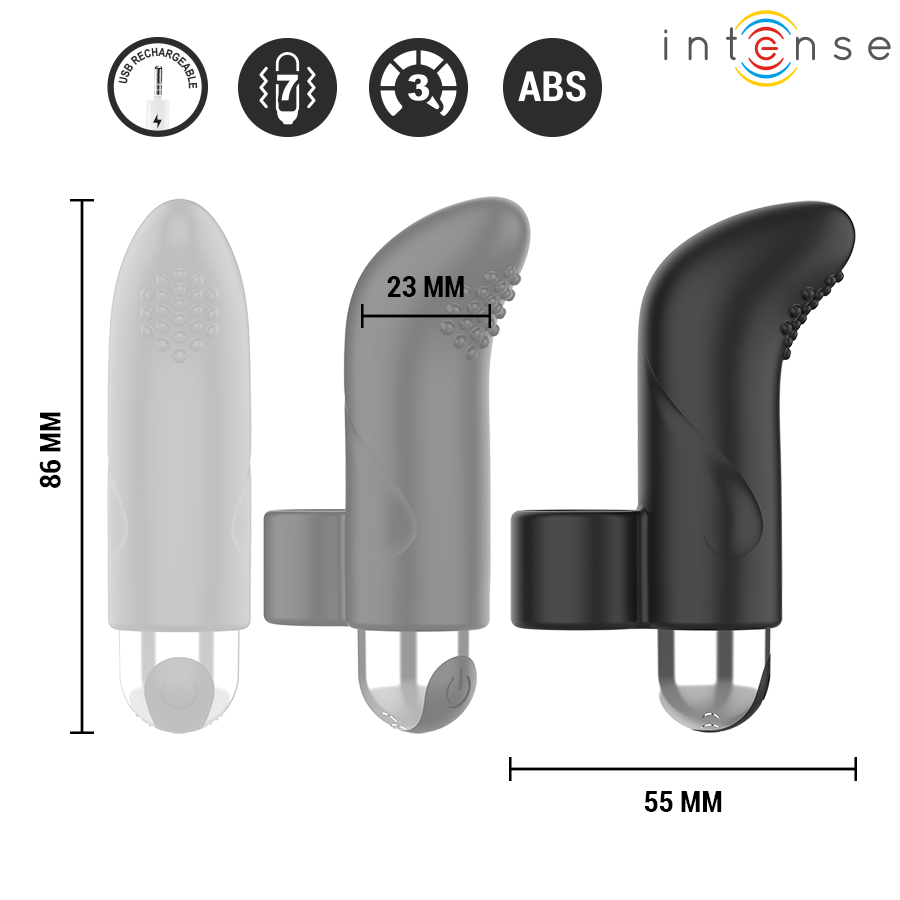 INTENSE - DAMIANO OPLAADBARE VINGERSTIMULATOR