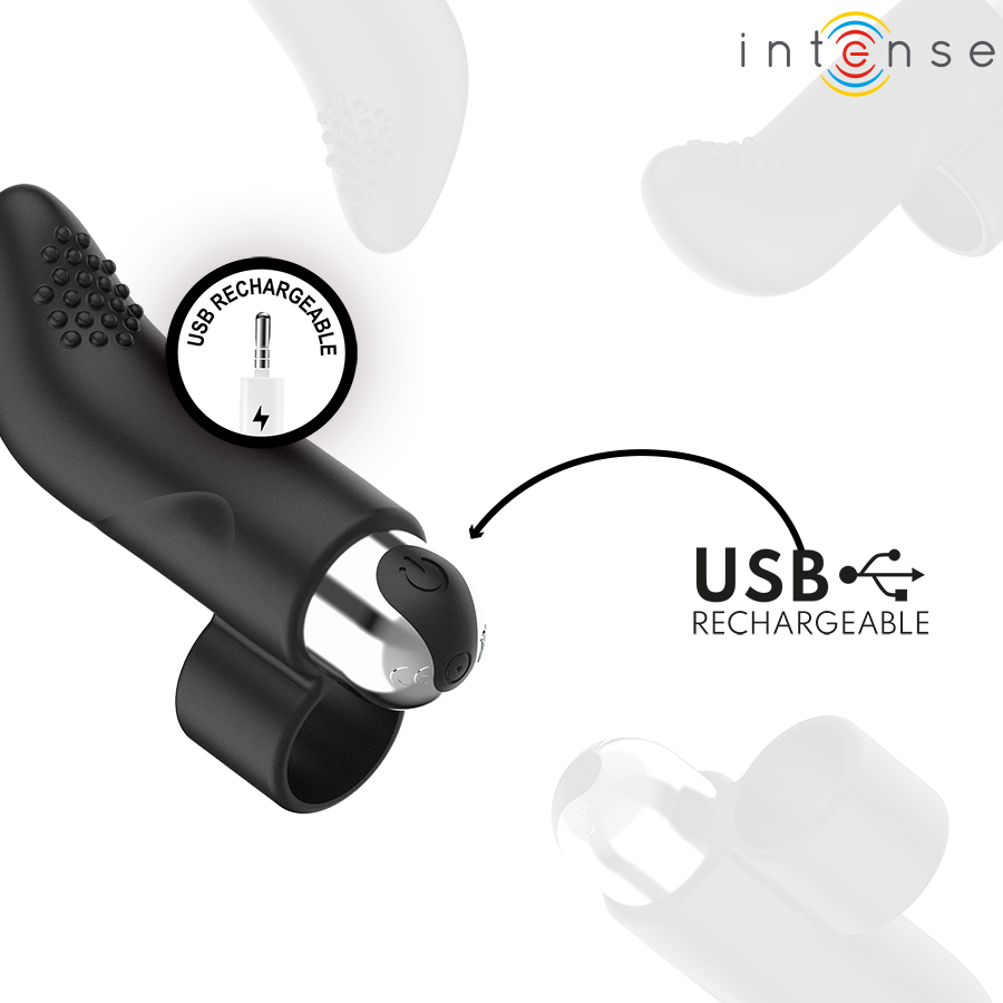 INTENSE - DAMIANO OPLAADBARE VINGERSTIMULATOR