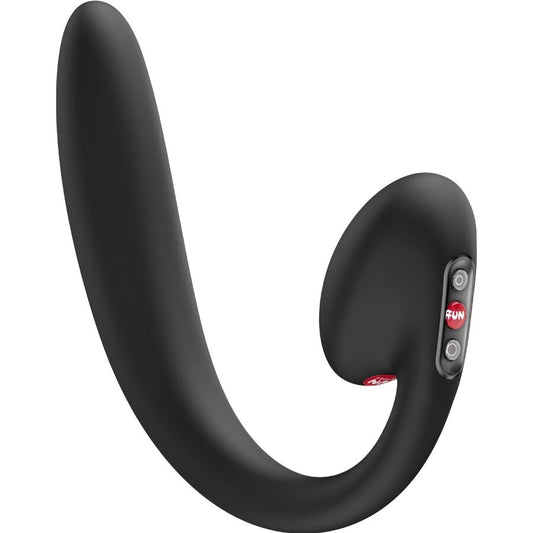 FUN FACTORY - CRESCENDO INSERTABLE DOUBLE AIR PULSE VIBRATOR ZWART