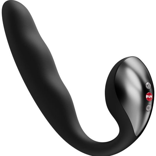 FUN FACTORY - ALLEGRO INVOERBARE DUBBELE LUCHTPULS VIBRATOR ZWART