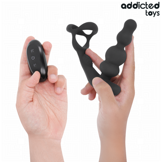 ADDICTED TOYS - DRAAIENDE PROSTAATMASSAGER AFSTANDSBEDIENING