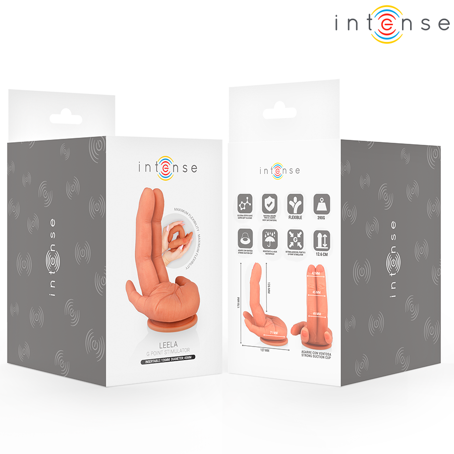 INTENSE - LEELA G-SPOT STIMULATOR FLEXIBEL HAND 12,6 CM