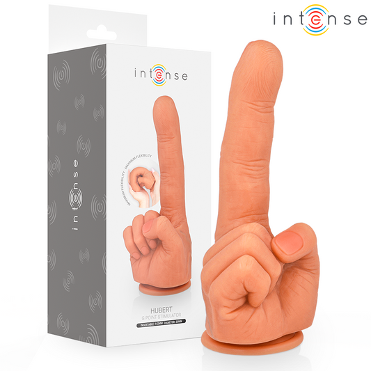 INTENSE - HUBERT G-SPOT STIMULATOR FLEXIBELE HAND 14,2 CM