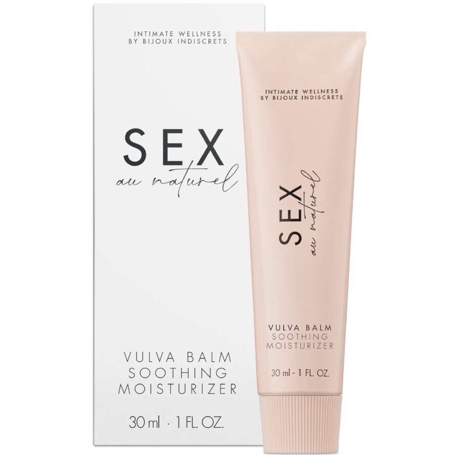 BIJOUX INDISCRETS - SEX AU NATUREL VULVA BALM VERZACHTENDE HYDRATERENDE BALSEM 30 ML