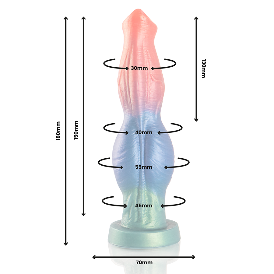 EPIC - ARION DILDO SYMFONIE VAN PLEZIER OPLAADBARE AFSTANDSBEDIENING
