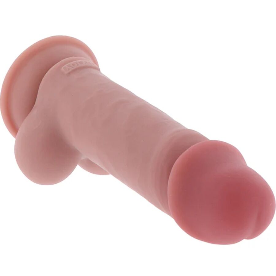 GET REAL - DELUXE REALISTISCHE PENIS MET TEELBALEN EXTRA DIK 17 CM