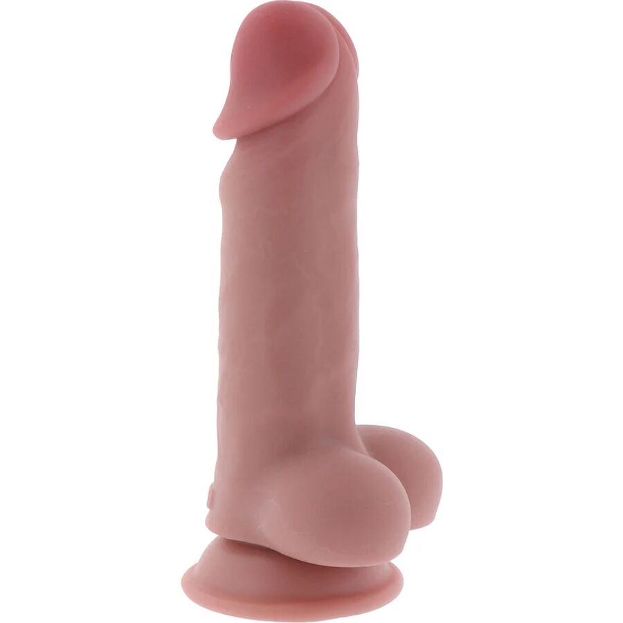 GET REAL - DELUXE REALISTISCHE PENIS MET TEELBALEN EXTRA DIK 17 CM