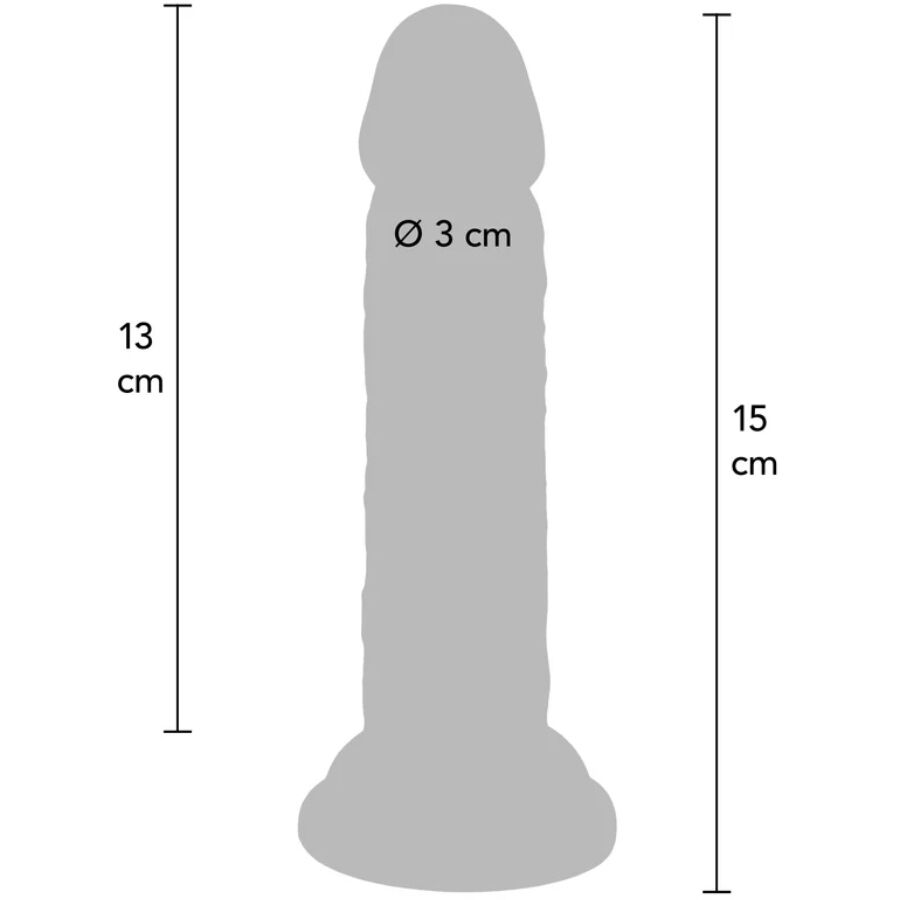 GET REAL - DELUXE REALISTISCHE PENIS 15 CM