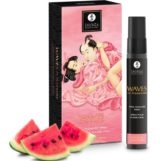 SHUNGA - WAVES PLEASURE SPRAY ORAAL VERLEIDELIJKE WATERMELOEN 20 ML