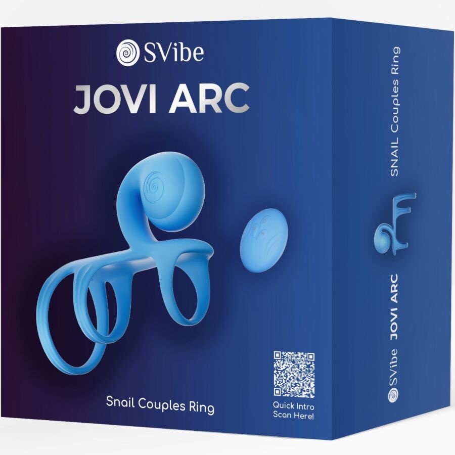 SLAK VIBE - JOVI ARC KOPPEL RING AFSTANDSBEDIENING BLAUW