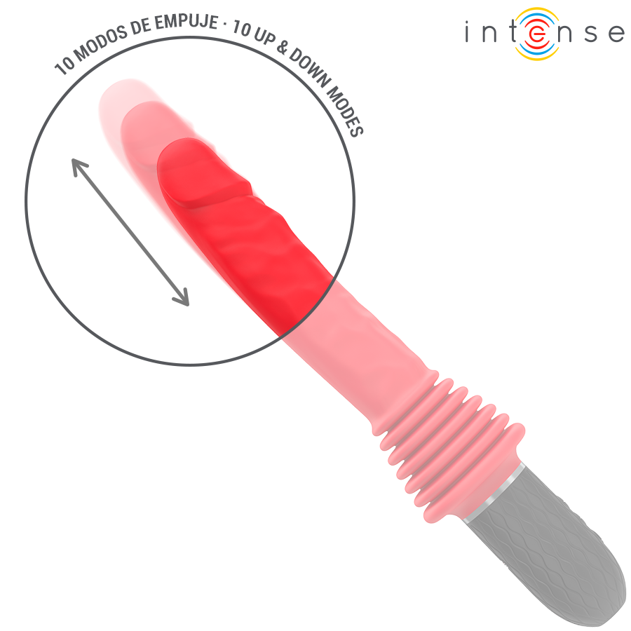 INTENSE - CYNTHIA AFSTANDSBEDIENDE STUWENDE VIBRATOR MET WARMTE