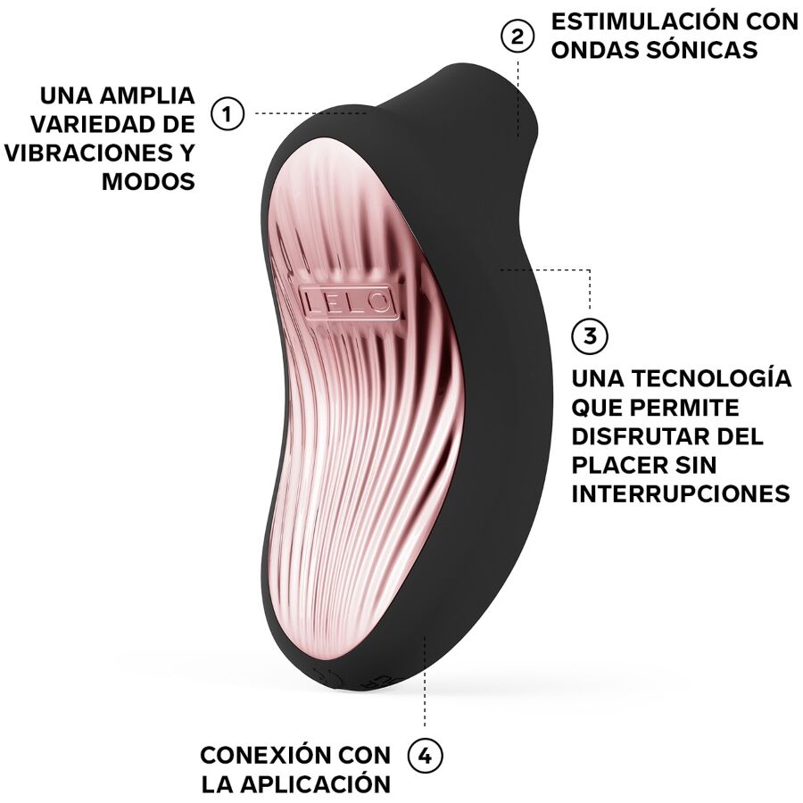 LELO - SONA 3 CRUISE SONISCHE KLITORALE MASSEUR ZWART