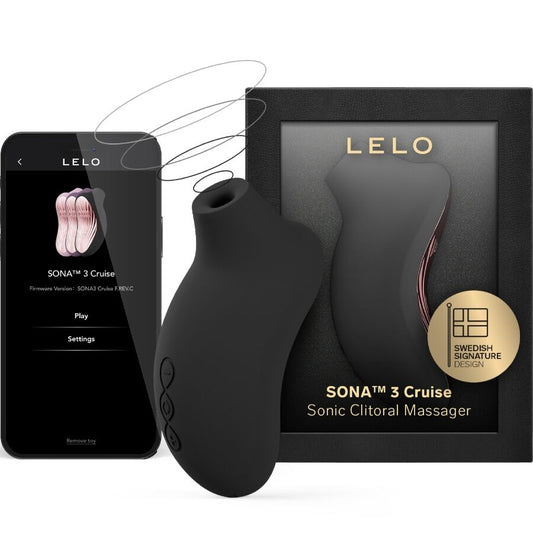 LELO - SONA 3 CRUISE SONISCHE KLITORALE MASSEUR ZWART