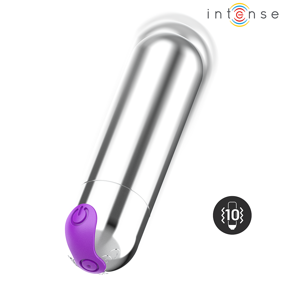 INTENSE - KAREN MINI VIBRATOR OPLAADBAAR ZILVER