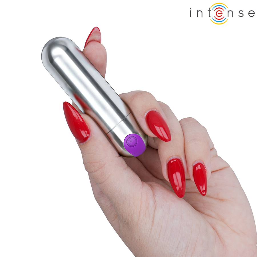 INTENSE - KAREN MINI VIBRATOR OPLAADBAAR ZILVER