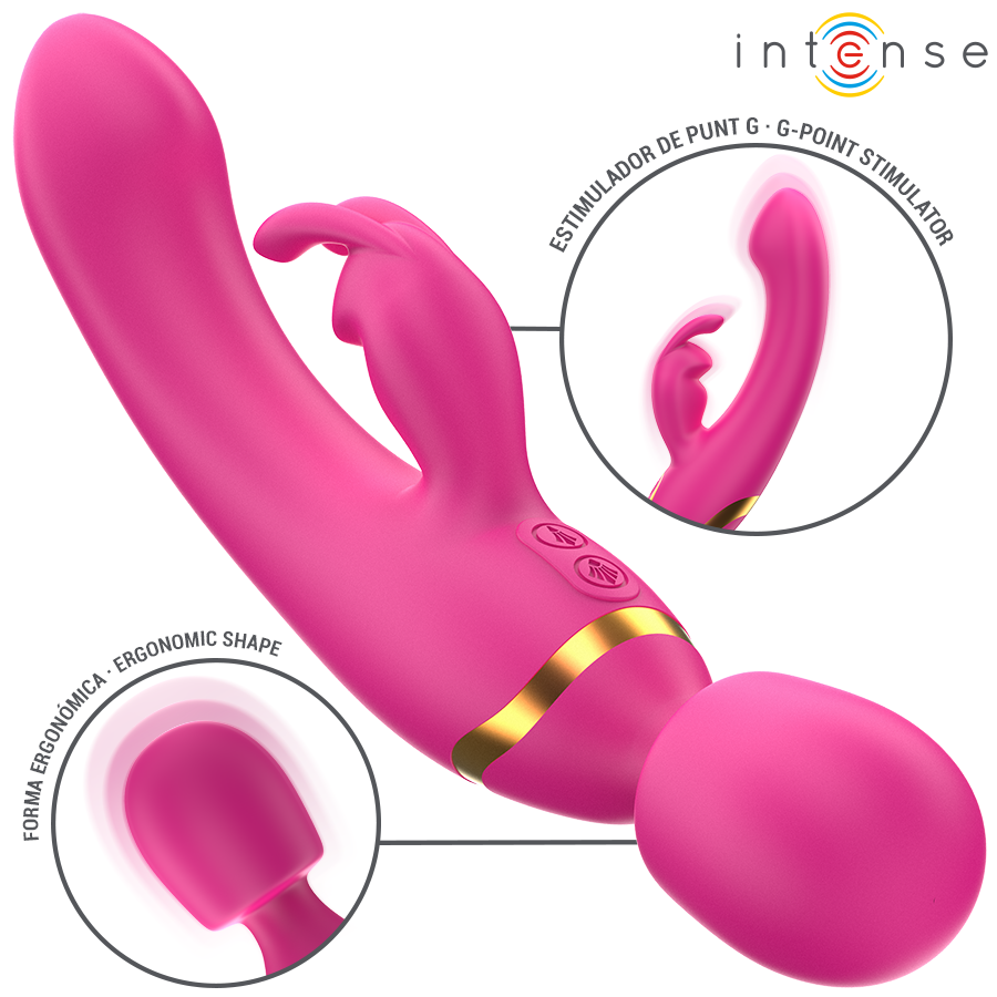 INTENSE - WINONA DUBBELE VIBRATOR RABBIT & WAND