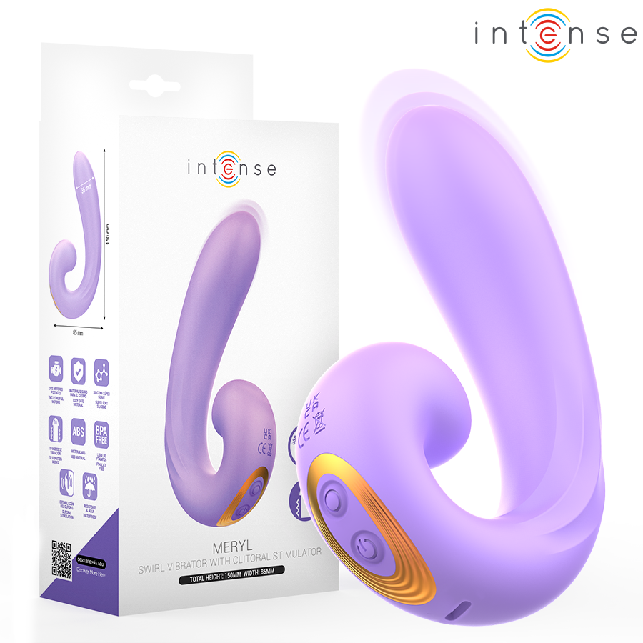 INTENSE - MERYL DUBBELE TRILLING CLITORISSTIMULATOR