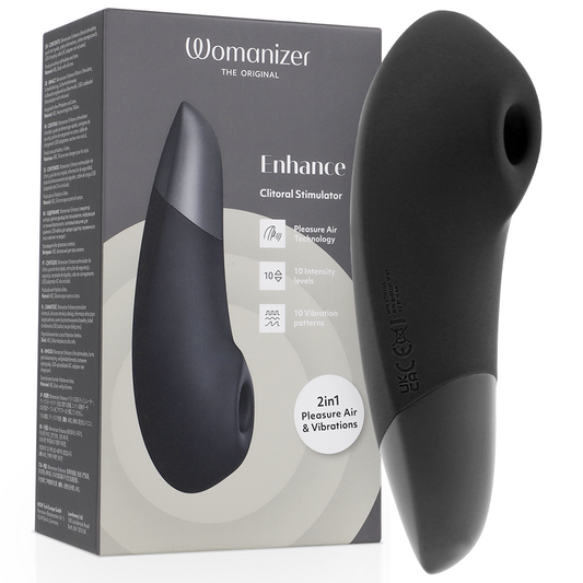 WOMANIZER - ENHANCE CLITORISSTIMULATOR ZWART
