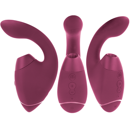 WOMANIZER - DUO NEXT DUBBELE CLITORALE & G-SPOT STIMULATOR DUSK ROZE