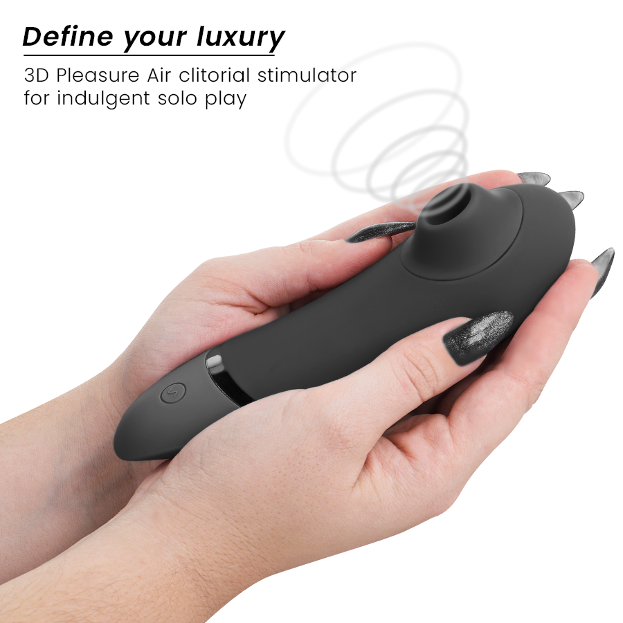 WOMANIZER - VOLGENDE CLITORALE STIMULATOR ZWART