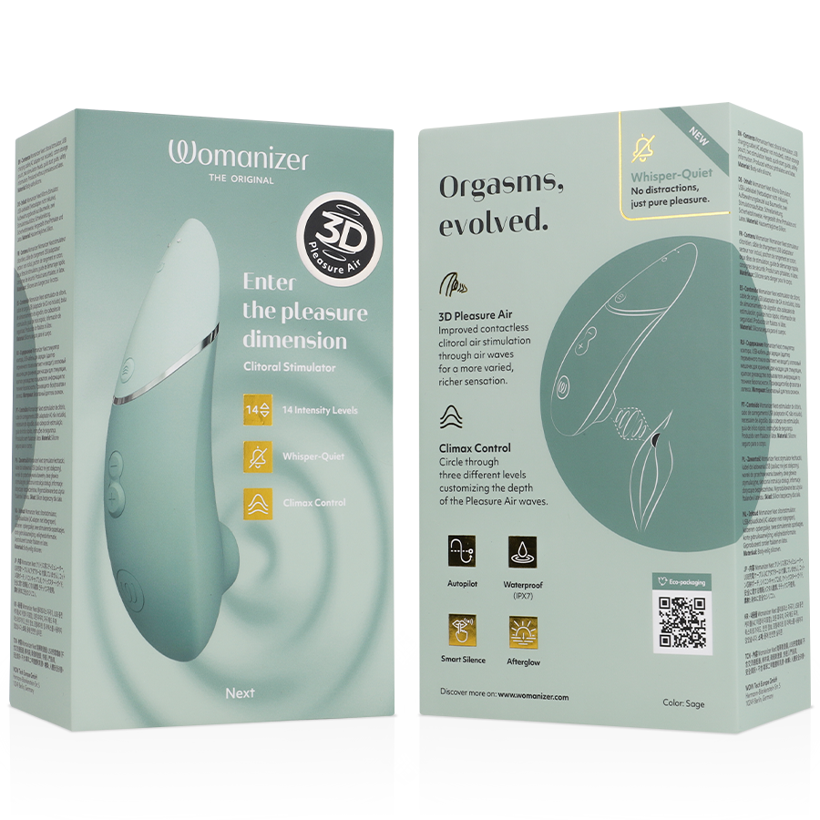 WOMANIZER - VOLGENDE CLITORALE STIMULATOR SAGE