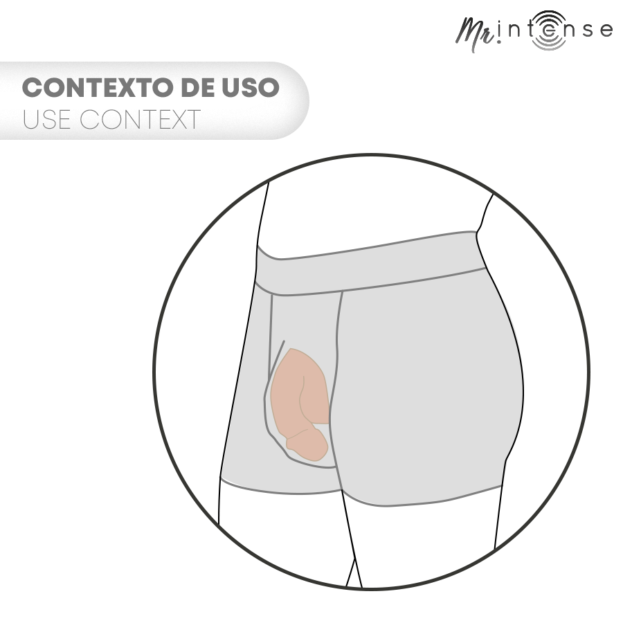 MR INTENSE - FLOPPY MAAT L REALISTISCHE PACKER