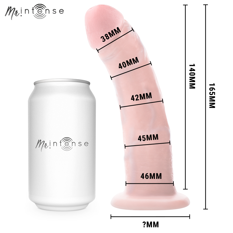 MR INTENSE - SMALL TERENCE DILDO 16,5 CM -Ø- 4,6 CM