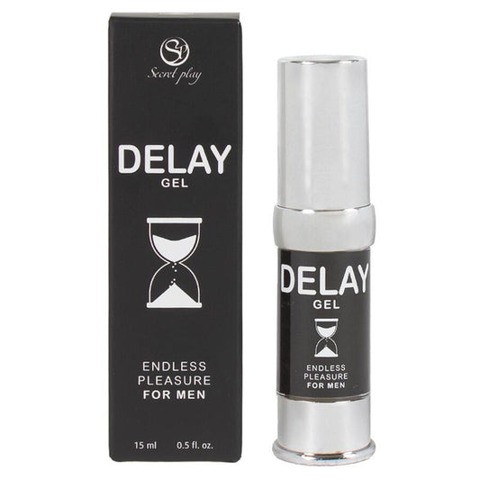 SECRETPLAY - VERTRAGENDE GEL VOOR MANNEN EINDELOOS PLEZIER 15 ML