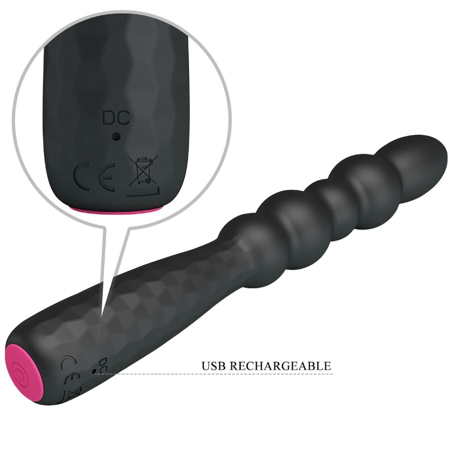 MR PLAY - FLEXIBELE TRILLENDE ANAALPLUG