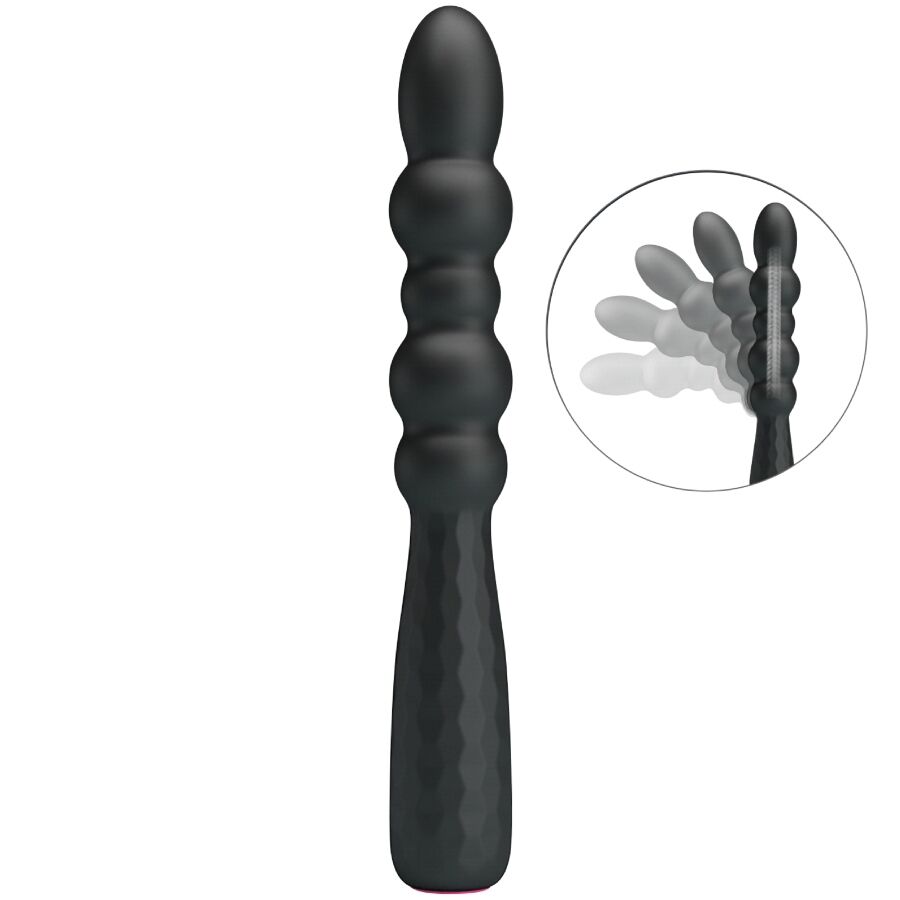 MR PLAY - FLEXIBELE TRILLENDE ANAALPLUG