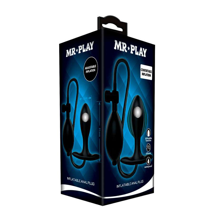 MR PLAY - OPBLAASBARE ANALE PLUG